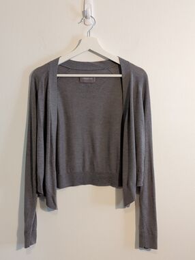 ZADIG & VOLTAIRE silk and cashmere open-front cardigan - size small